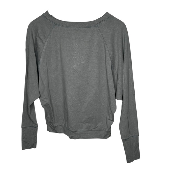 PATAGONIA Womens Round Neck Long Sleeve Organic Cotton Gray Shirt Lyocell XSmall - Picture 3 of 3